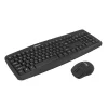 Kit tastatură și mouse fără fir Tellur Basic, negru