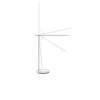 Lampă de birou WiFi Tellur Smart, 12W, lumină albă, caldă, Qi 10W, USB 10W, reglabilă, alb