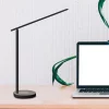 Lampă de birou WiFi Tellur Smart, 12W, lumină albă, caldă, Qi 10W, USB 10W, reglabilă, alb
