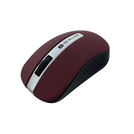 Mouse wireless Tellur Basic, LED, Roșu închis