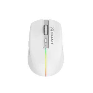Mouse wireless Tellur, Silent Click, Alb