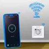 Priză de perete WiFi Tellur Smart, 3600W, 16A, PD20W, USB 18W, monitorizare consum, alb