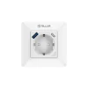 Priză de perete WiFi Tellur Smart, 3600W, 16A, PD20W, USB 18W, monitorizare consum, alb