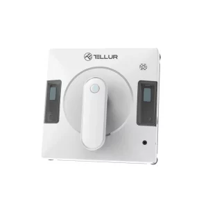 Robot curățare geamuri WiFi Tellur Smart, RWC02, 72W, două rezervoare apă, anti cădere, alb