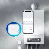 Senzor de gaz WiFi Tellur Smart, DC12V 1A, Alb