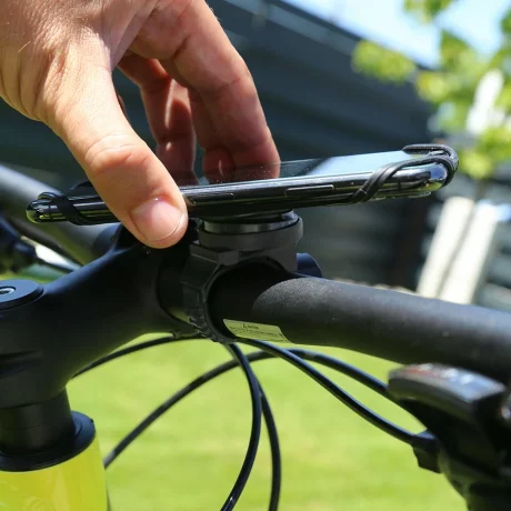 Suport detașabil Tellur de telefon 4&quot;-6.5&quot; pentru bicicletă BPH100, negru
