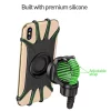 Suport detașabil Tellur de telefon 4&quot;-6.5&quot; pentru bicicletă BPH100, negru