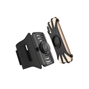 Suport detașabil Tellur de telefon 4&quot;-6.5&quot; pentru braț A100, negru