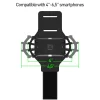 Suport detașabil Tellur de telefon 4&quot;-6.5&quot; pentru braț A100, negru