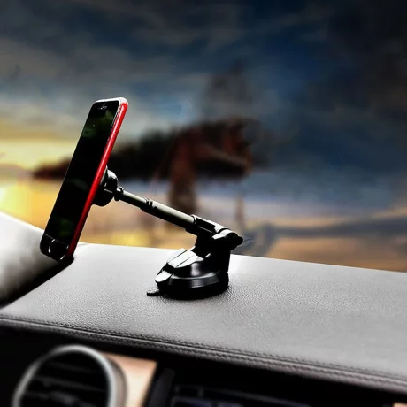 Suport magnetic universal de telefon Tellur MUM, negru
