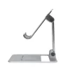 Suport Telefon Birou Tellur, Aluminiu, Argintiu