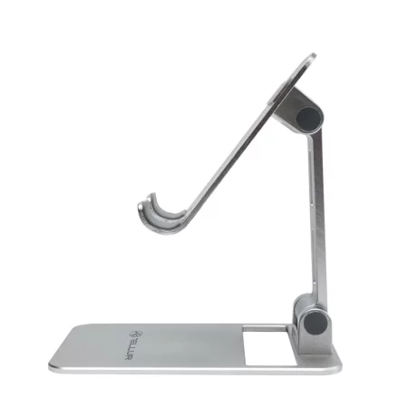 Suport Telefon Birou Tellur, Aluminiu, Argintiu