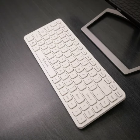 Tastatură fără fir Tellur, Mini, Alb