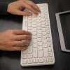 Tastatură fără fir Tellur, Mini, Alb
