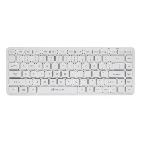 Tastatură fără fir Tellur, Mini, Alb