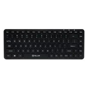 Tastatură fără fir Tellur, Mini, Negru