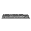 Tastatură fără fir Tellur Shade, Bluetooth, US, Alu, Gri Negru