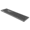 Tastatură fără fir Tellur Shade, Bluetooth, US, Alu, Gri Negru