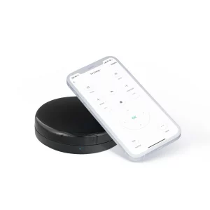 Telecomandă WiFi IR Tellur Smart, senzor temperatură și umiditate, USB C, Negru