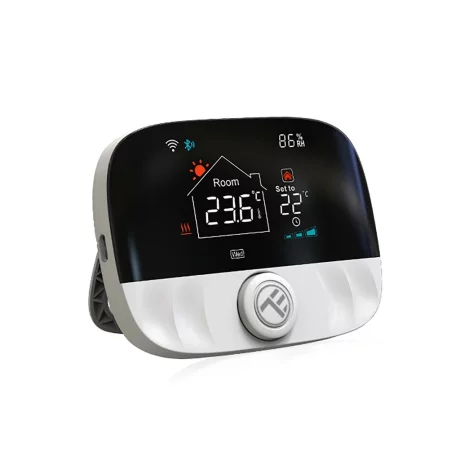 Termostat de ambient WiFi Tellur Smart, TSH02, Negru