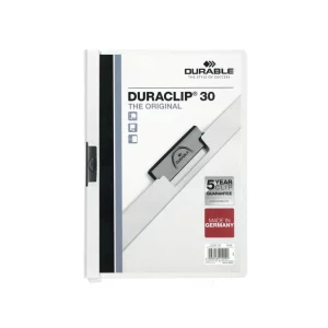 Dosar din PVC cu clemă metalică Duraclip Original 30 Durable