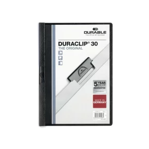 Dosar din PVC cu clemă metalică Duraclip Original 30 Durable