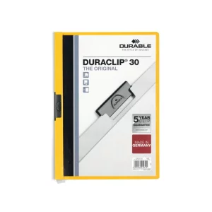 Dosar din PVC cu clemă metalică Duraclip Original 30 Durable