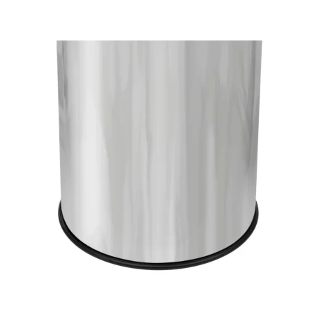 Coș inox colectare selectivă 2 compartimente cu găleată interioară, 2 x 30 L