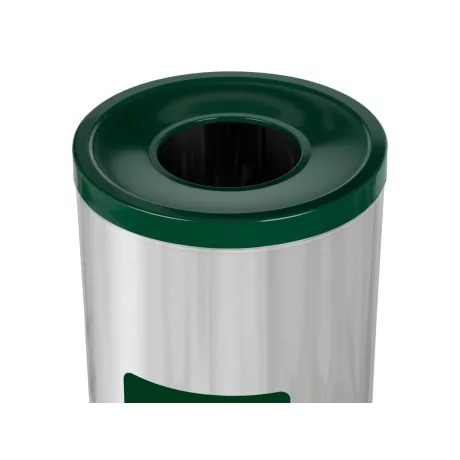 Coș inox colectare selectivă Eko Prestige 45 L