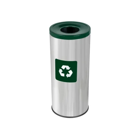 Coș inox colectare selectivă Eko Prestige 45 L