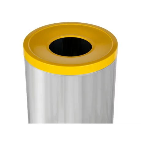 Coș inox colectare selectivă Eko Prestige 45 L