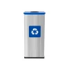 Coș inox colectare selectivă Eko Square Prestige 60 L