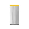 Coș inox colectare selectivă Eko Square Prestige 60 L