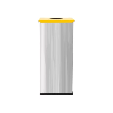 Coș inox colectare selectivă Eko Square Prestige 60 L