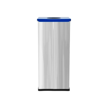 Coș inox colectare selectivă Eko Square Prestige 60 L