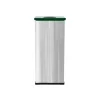 Coș inox colectare selectivă Eko Square Prestige 60 L