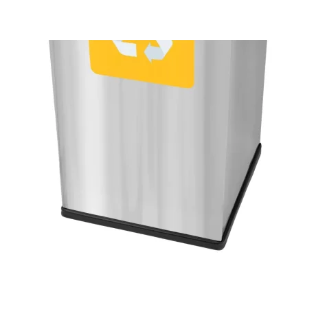 Coș inox colectare selectivă Eko Square Prestige 60 L