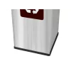 Coș inox colectare selectivă Eko Square Prestige 60 L