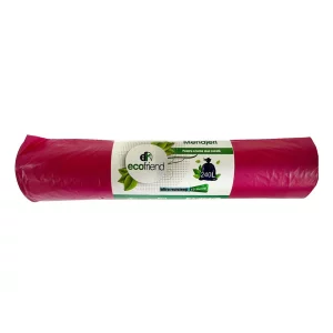 Saci menaj 240 l (115 x 130) 30 microni 10 buc/rolă LDPE