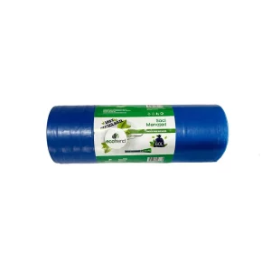 Saci menaj 60 L (60 x 80) 24 microni 15 buc/rolă LDPE