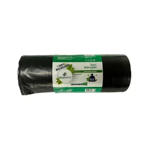Saci menaj 60 L (60 x 80) 24 microni 15 buc/rolă LDPE
