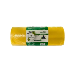 Saci menaj 60 L (60 x 80) 24 microni 15 buc/rolă LDPE