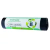 Saci menajeri 120 L 10 buc/rolă negru