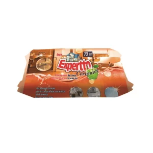 Șervețele umede obiecte sanitare 72/set Expertto