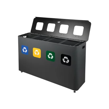 Stație colectare selectivă Eko Star Station 4 x 60 L