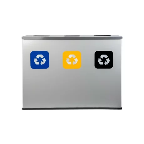 Stație colectare selectivă Eko Station 3 x 60 L