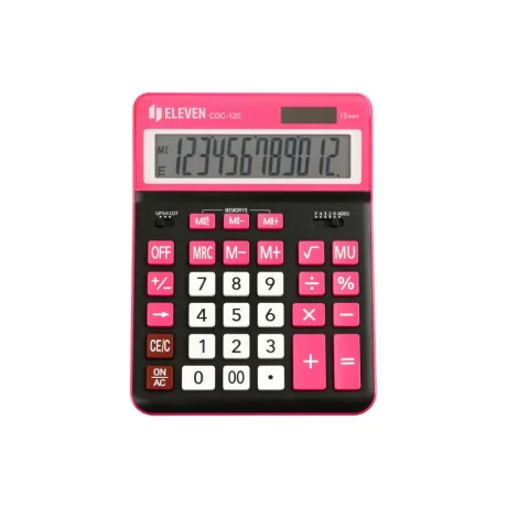 Calculator de birou 12 digiți, 206 x 155 x 35 mm, Eleven CDC120