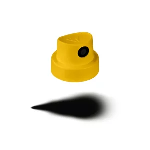 Spray cap Yellow Fatcap yellow/black