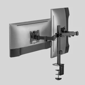 SUPORT de masa Superior, pt 2 monitoare plate, diagonala compatibila 17-32 inch SUPSPC002