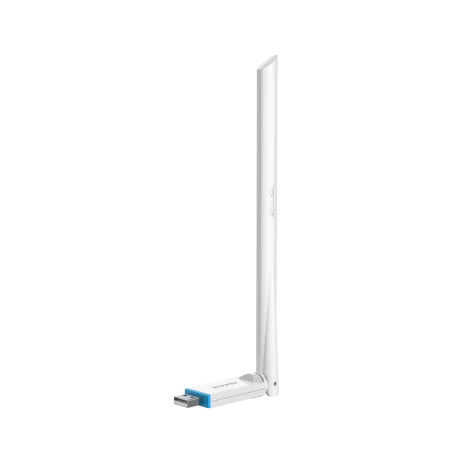 Adaptor Retea Wireless USB Tenda U2, N150, 2.4GHz, Antena externa, Compatibil Windows/Linux